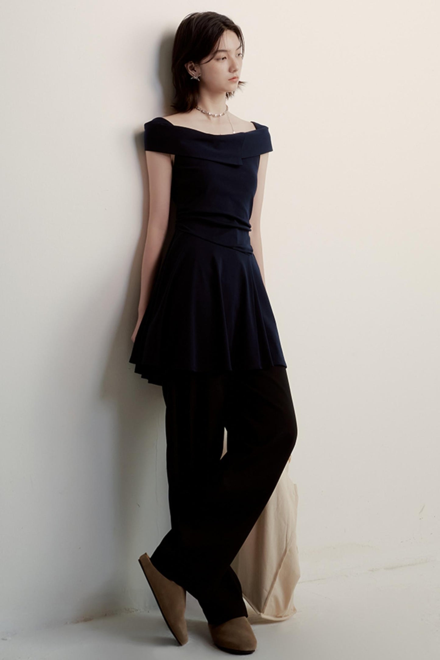 Midnight Patchwork Dress