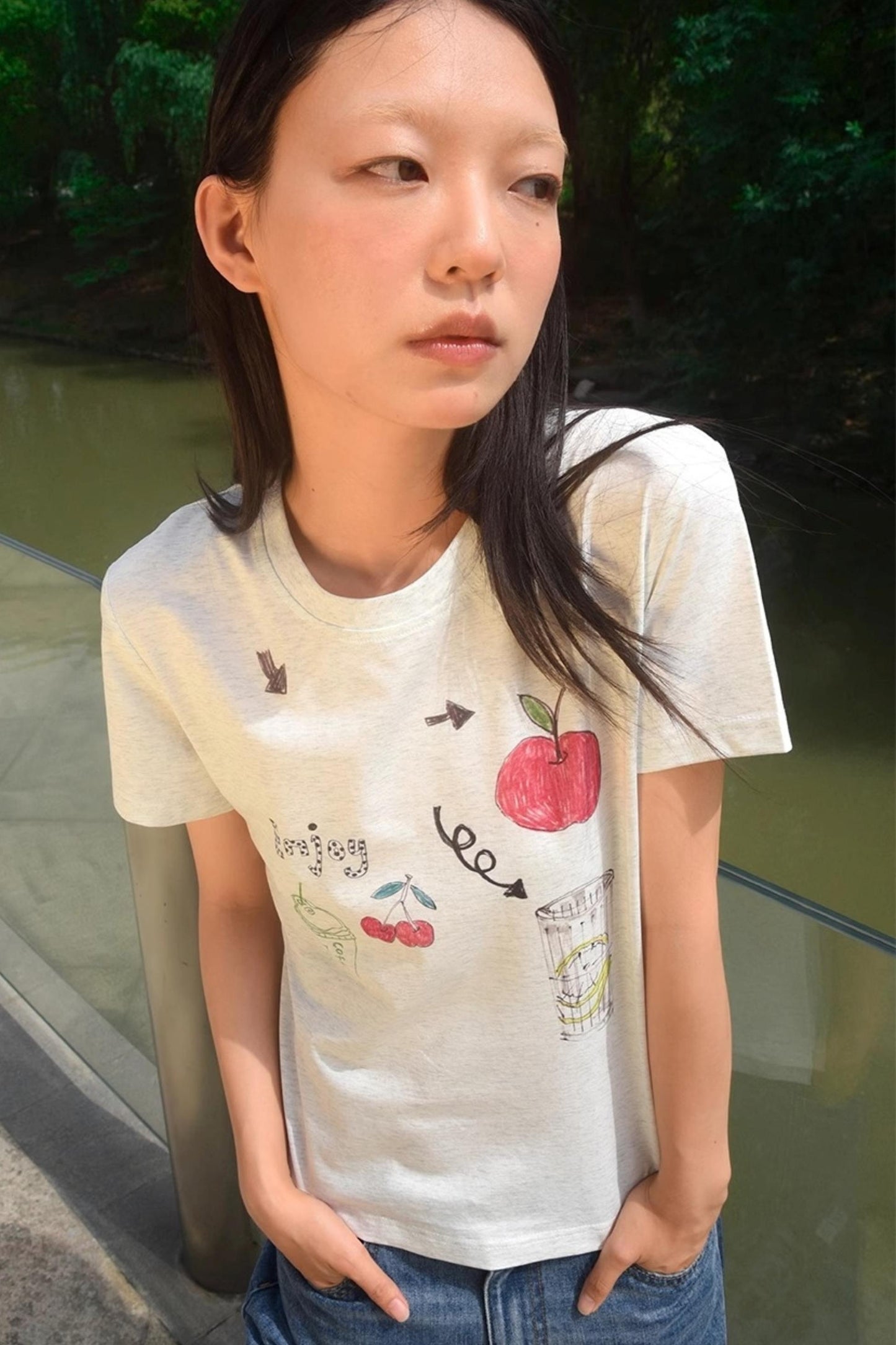 Blossom Gray T-shirt