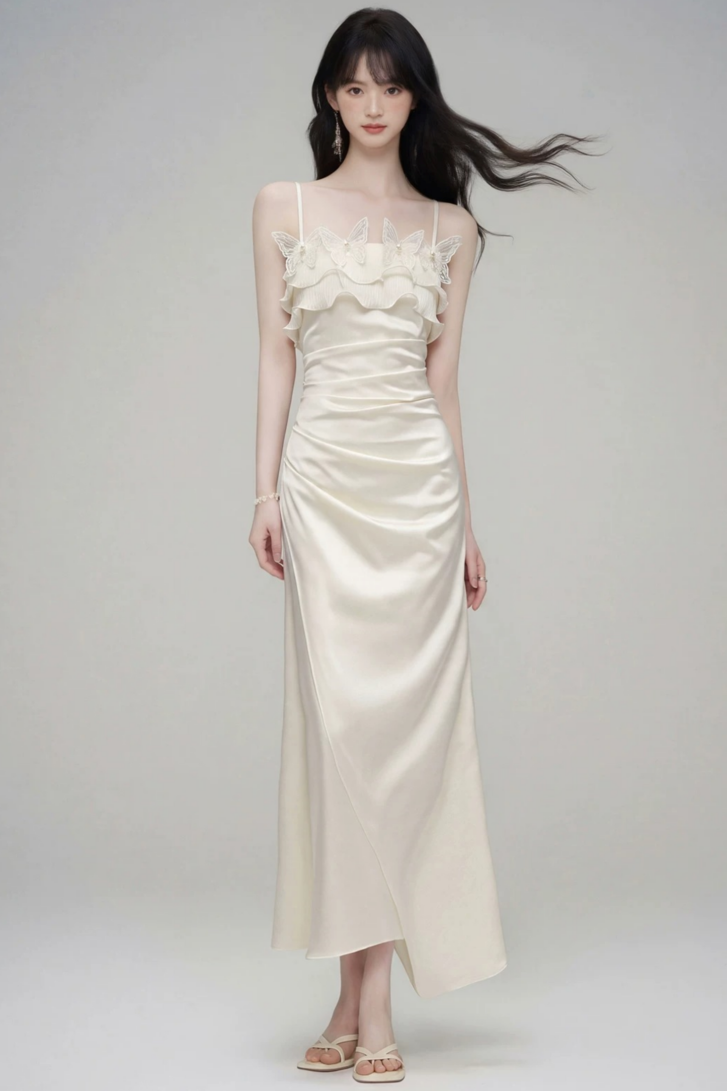 Butterfly Moon Spaghetti Dress