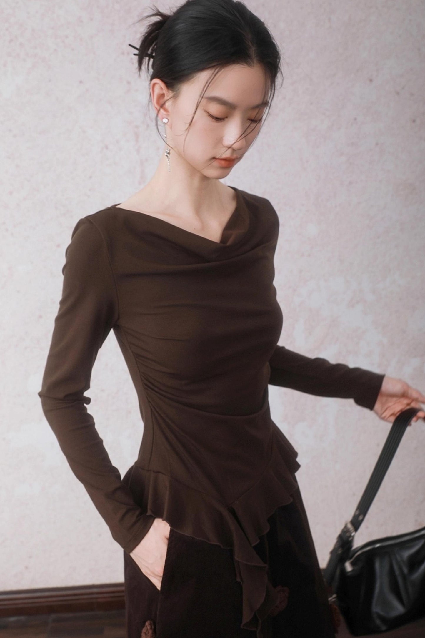 Autumn Cocoa Brown T-shirt