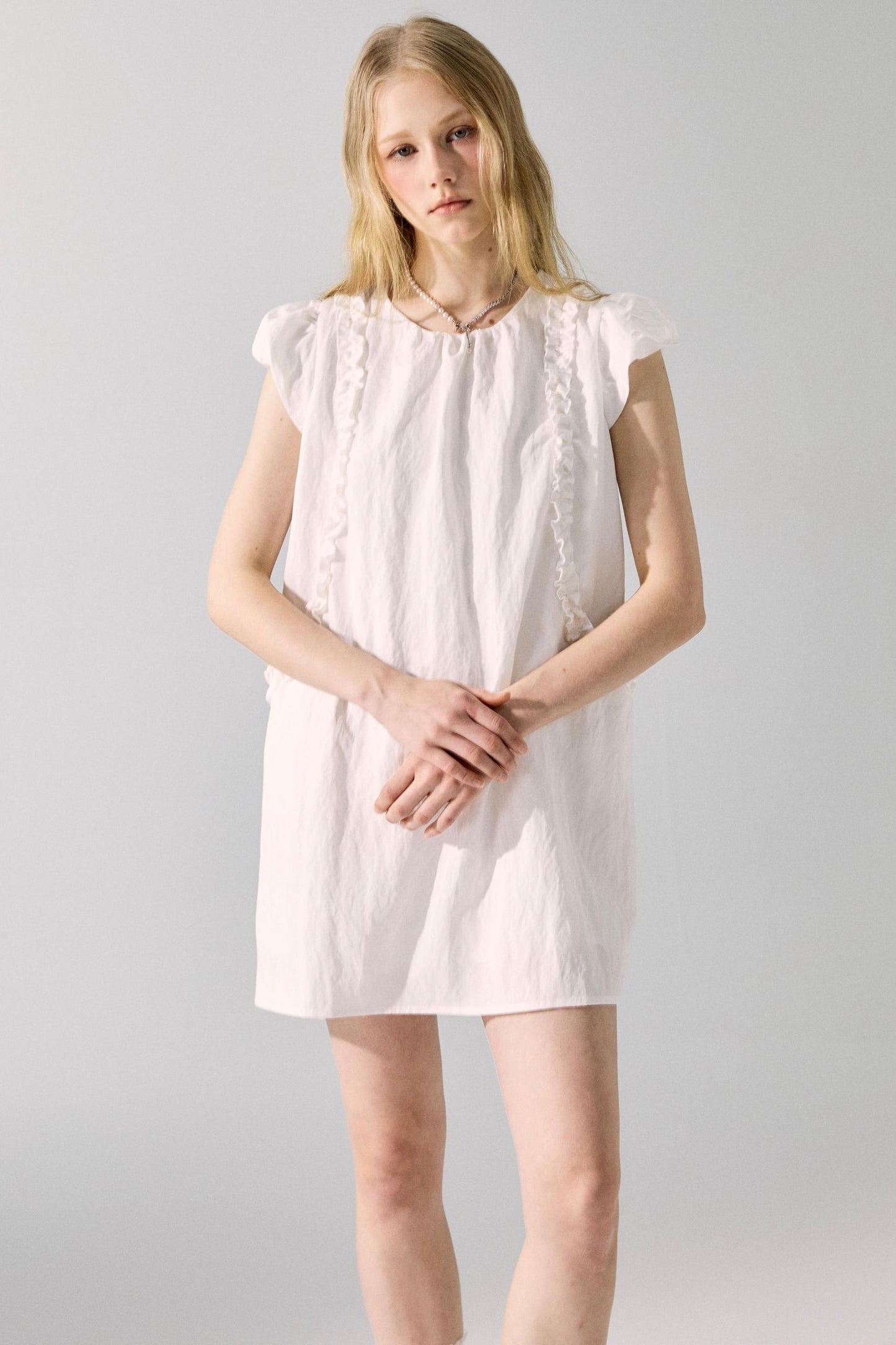 Cloud Blossom Sleeve Dress