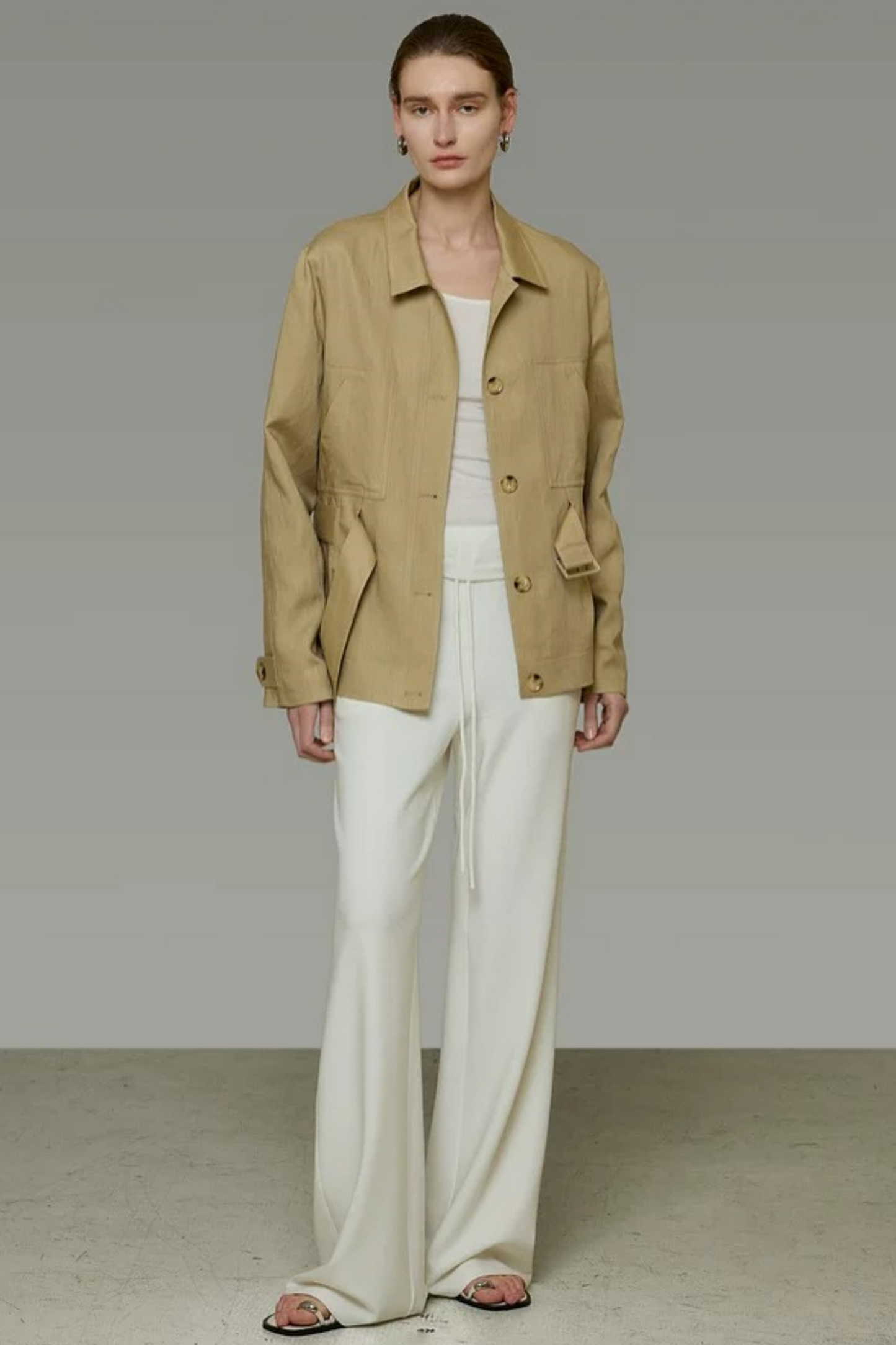 Unspoken Slim Fit Trench Coat
