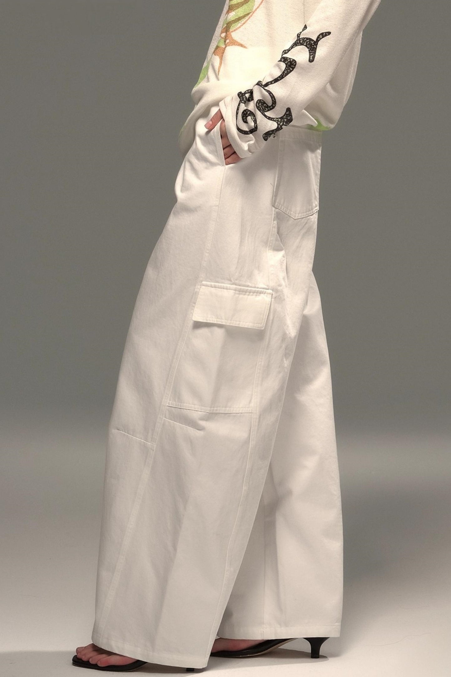 Plain Billets Cargo Pants