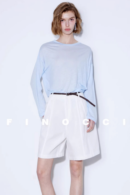 Cloud-Soft Silk Linen Top