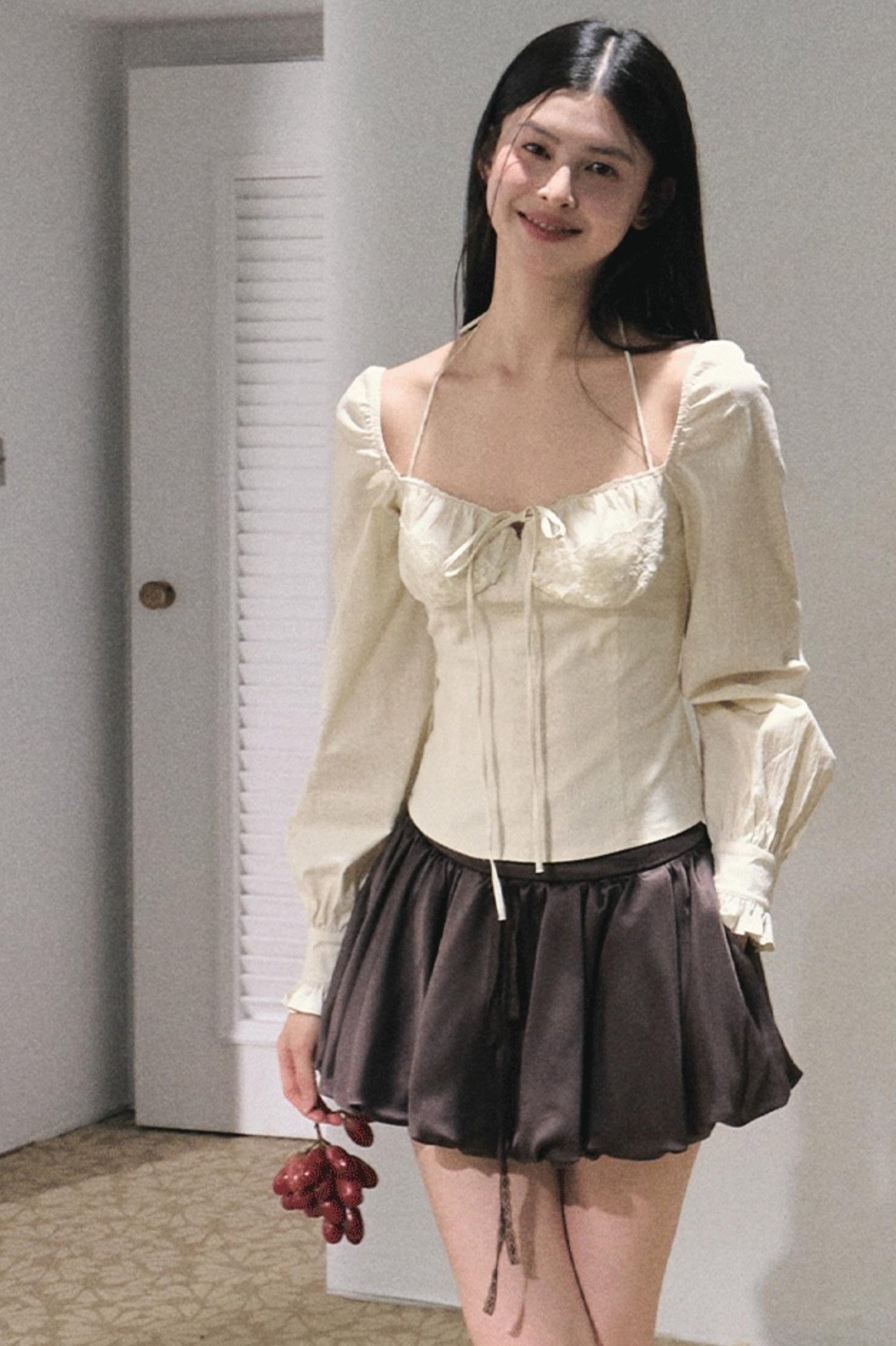 Ripe Grapes Halterneck Top