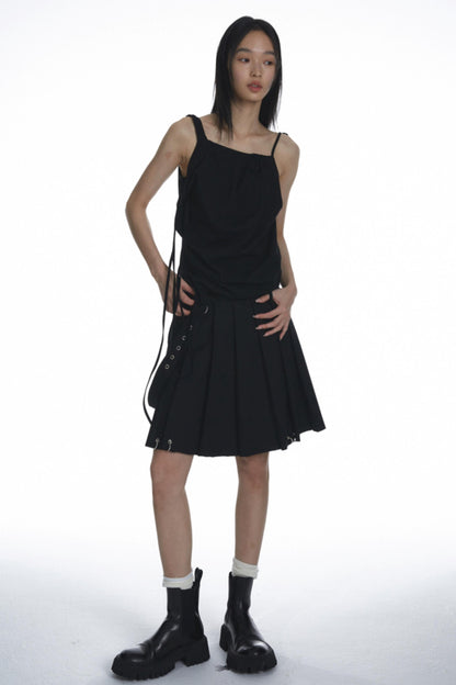 Laced Sleeveless Vest