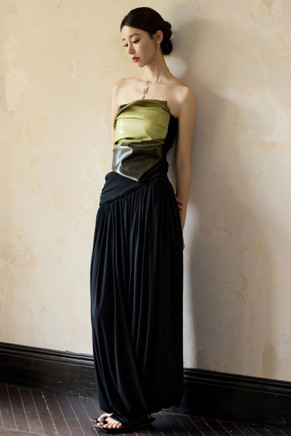 Moonlit Black Knit Skirt