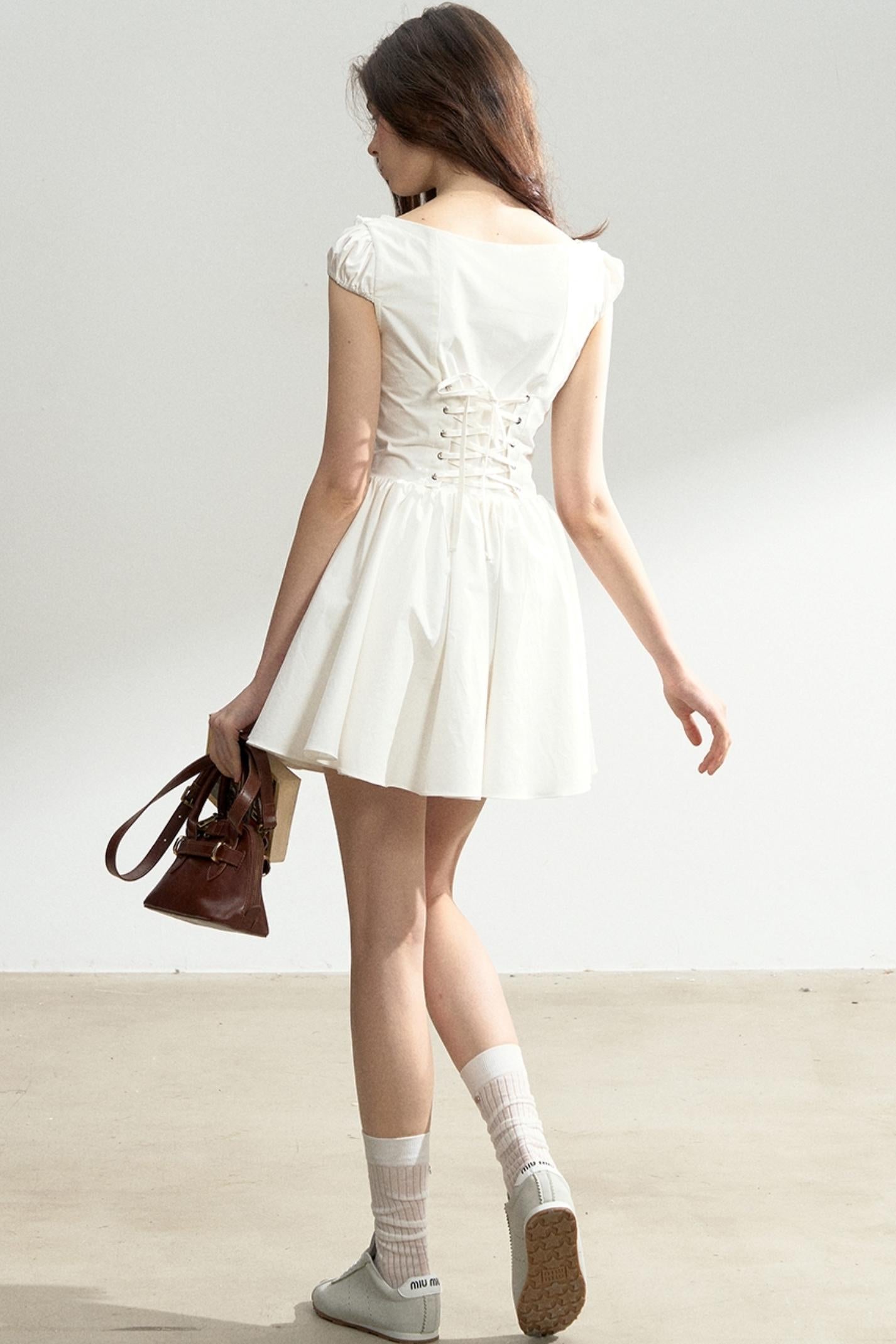 Vintage Moonlit Tea Dress