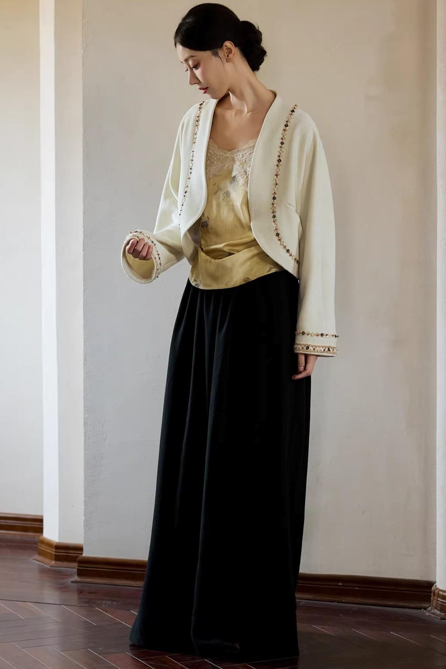 Chinese Cocoon Cardigan Jacket