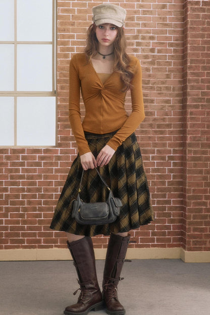 Winter V-Neck T-Shirt