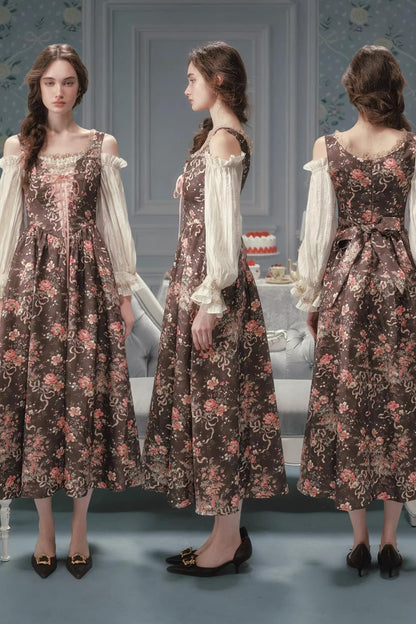 Lacemade French Floral Dress