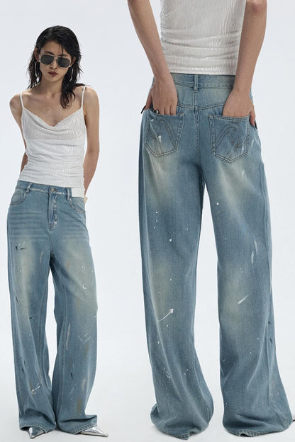 Summer Design Straight-Leg Pants
