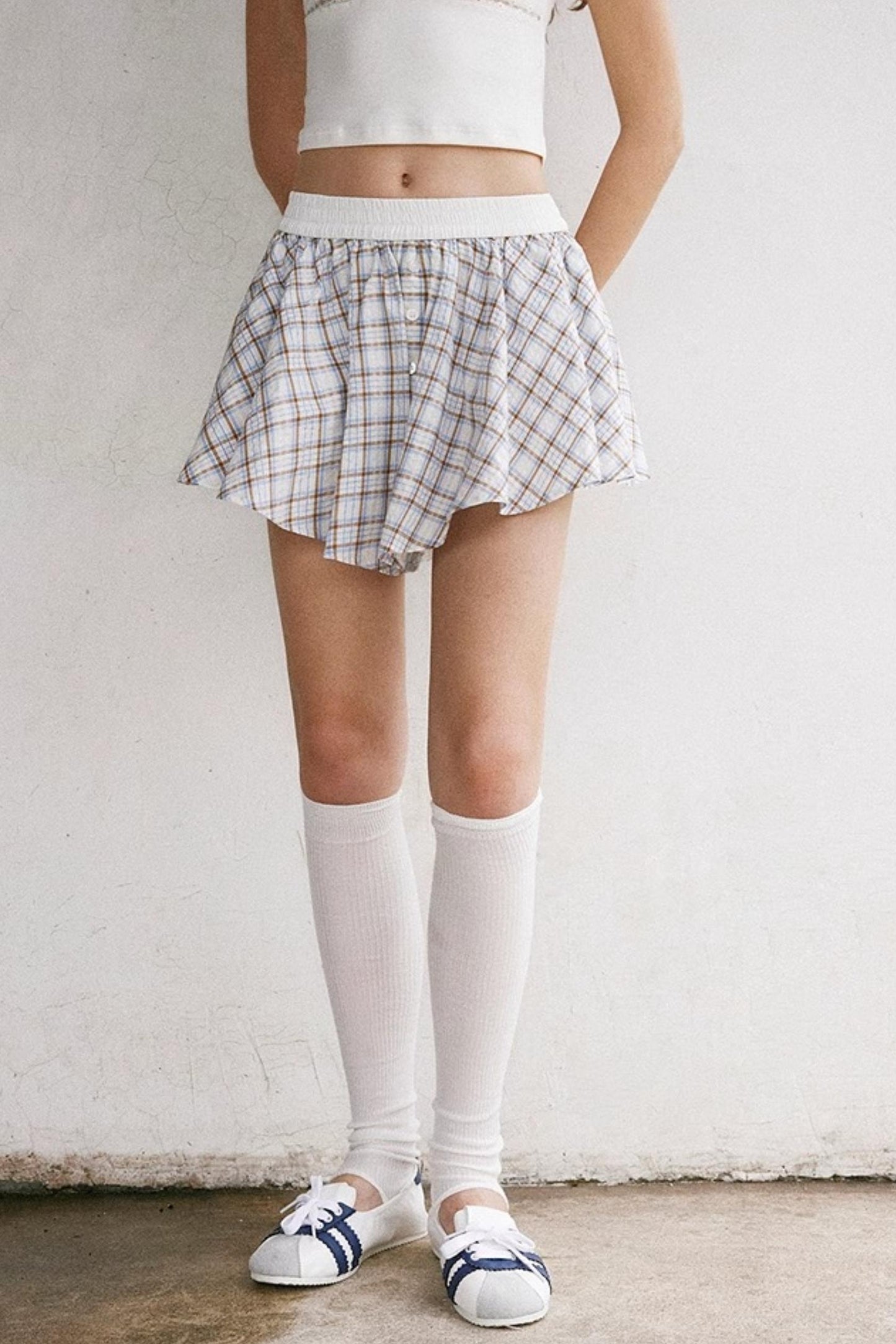 Blue Lace Casual Set-Up