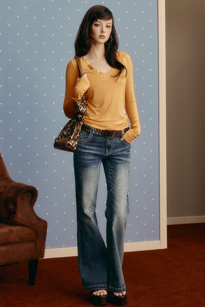 Winter Straight-Leg Jeans