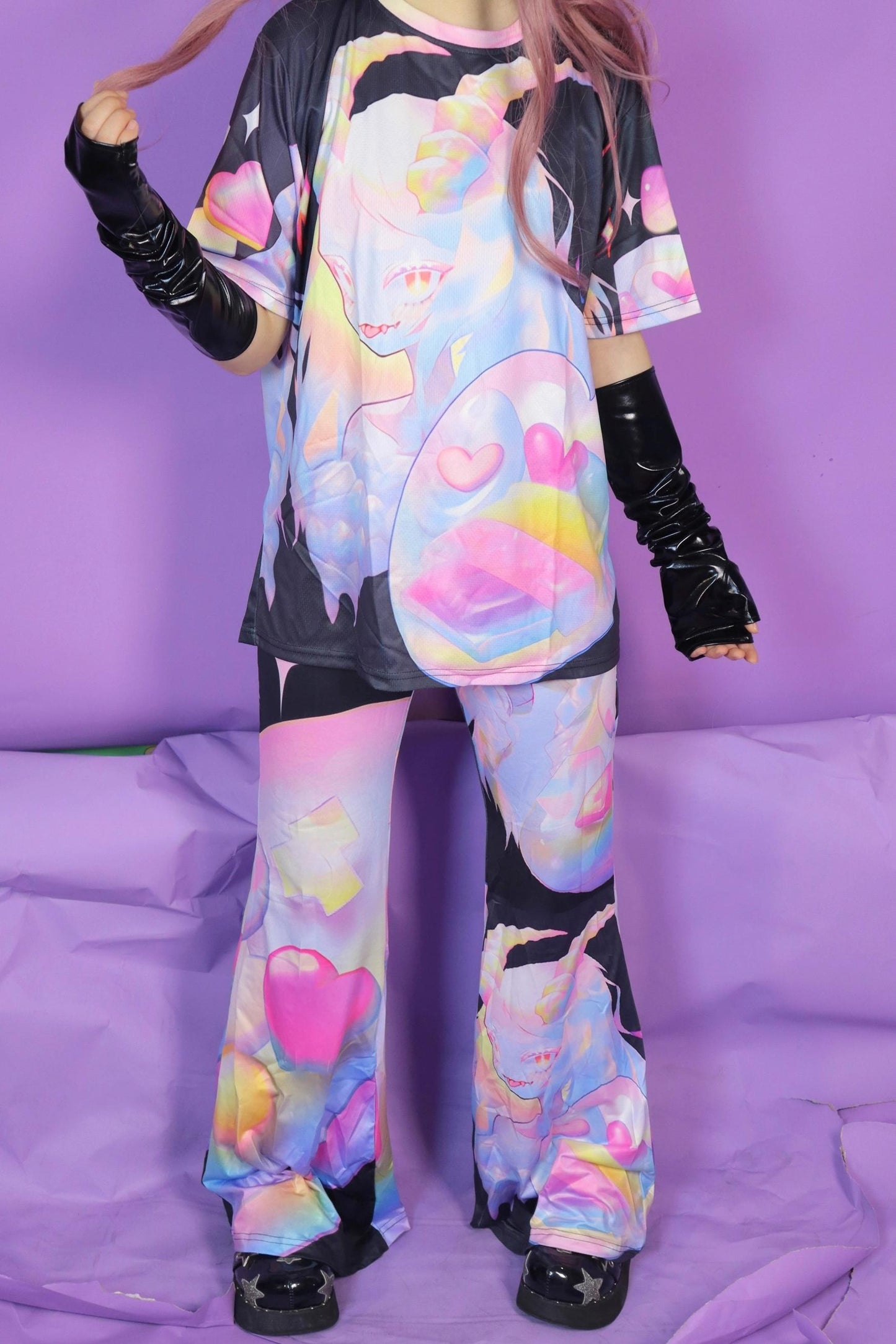 Vintage Ghost Horse Slim Top