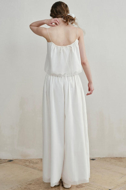 Lily of the Valley Embroidered Camisole Set-Up