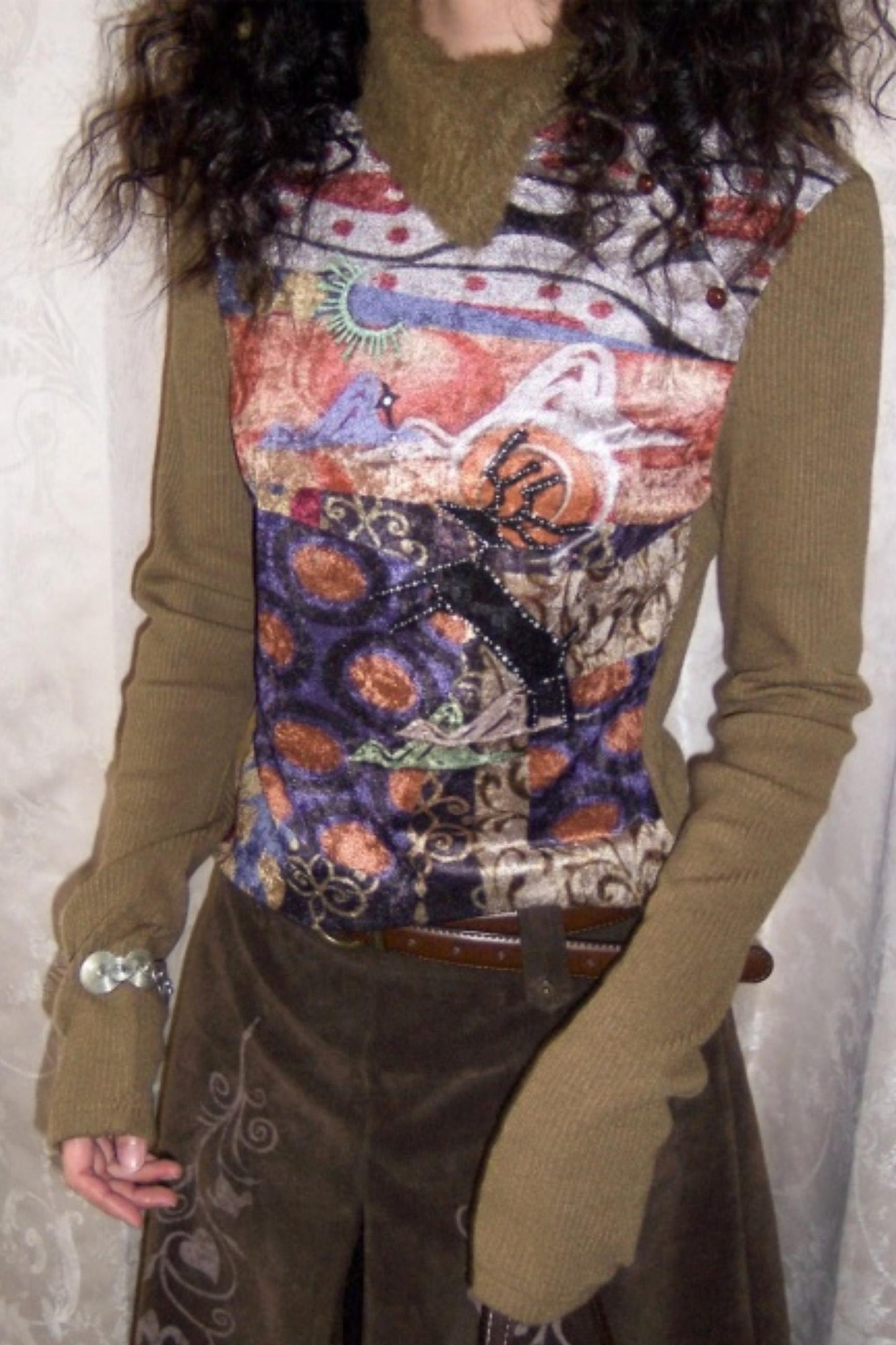 Elk Quest Cashmere Knit Top