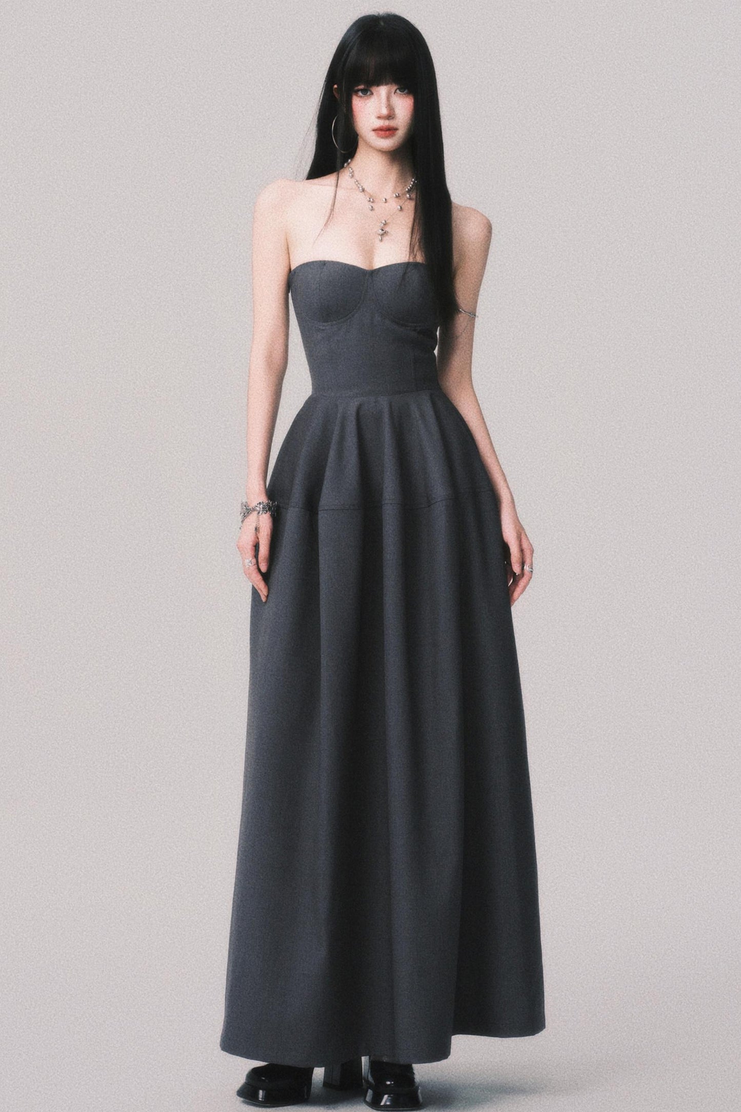 Cloud Fluffy Maxi Dress