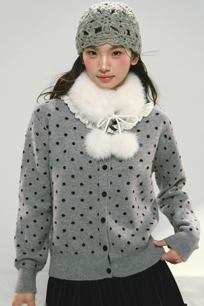 Snow-White Warm Neck Warmer