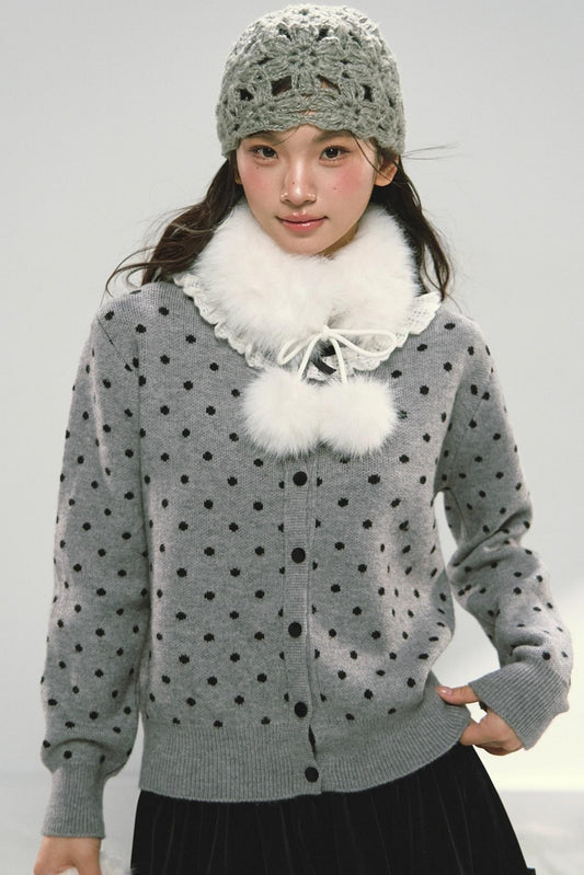 Snow-White Warm Neck Warmer