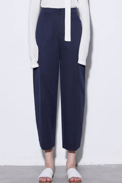 Slimming High-Waisted Wide-Leg Pants
