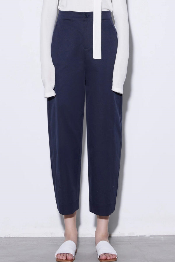 Slimming High-Waisted Wide-Leg Pants