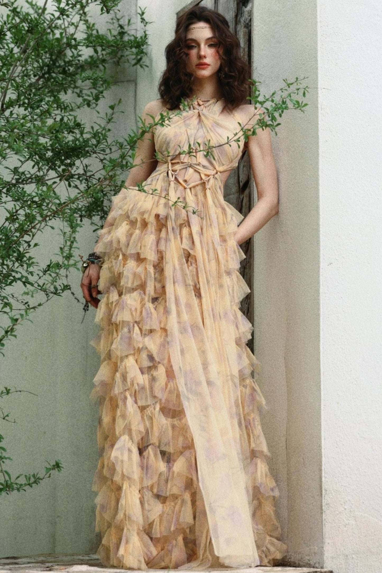 Wandering Wave Holiday Dress