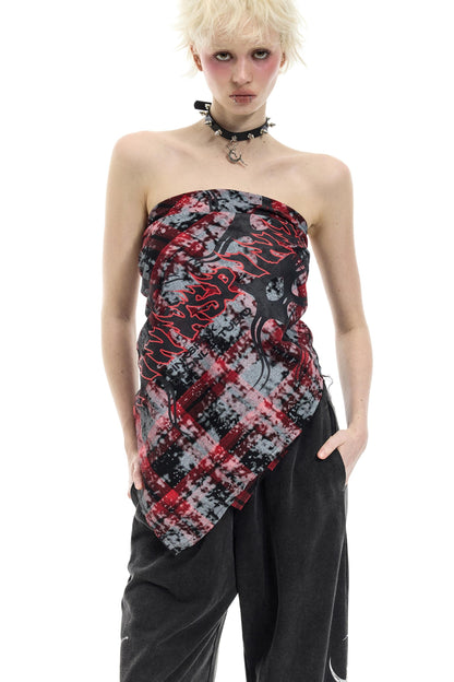 Art Spray Print Scarf