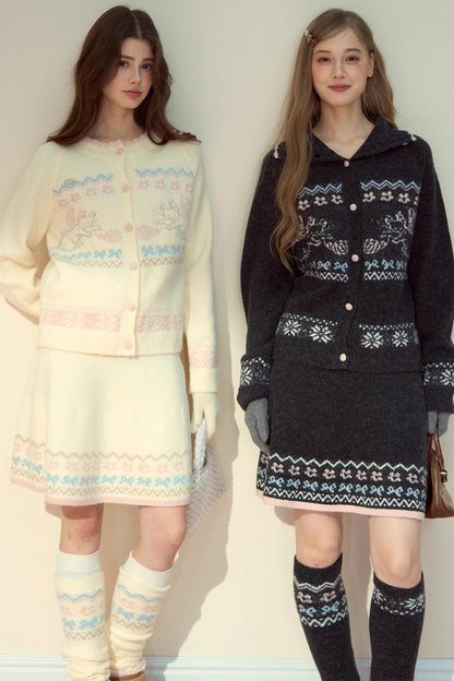 Knit Elegance Jacket Set-Up