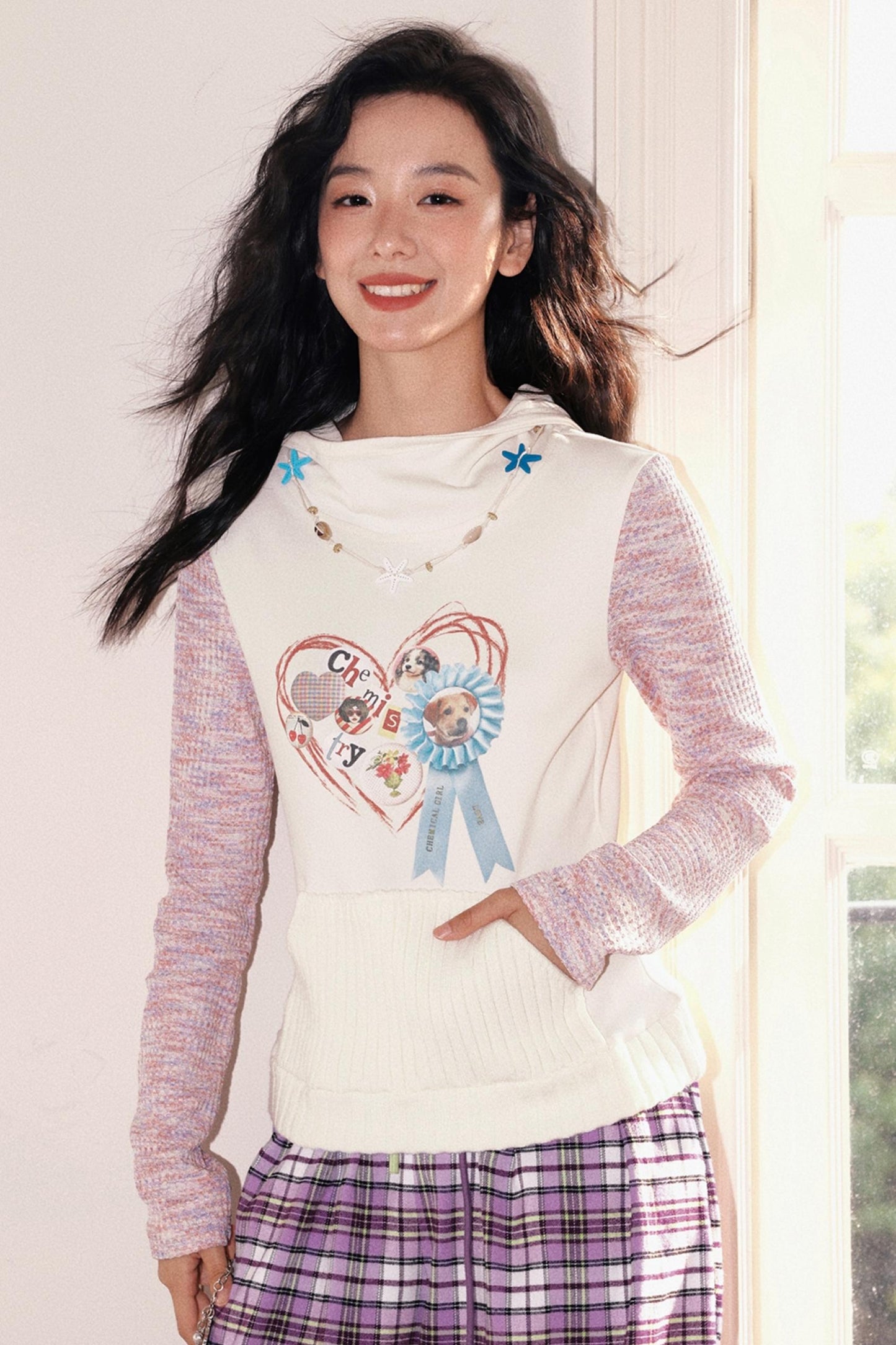 Childish Love Hooded Sweatshirt