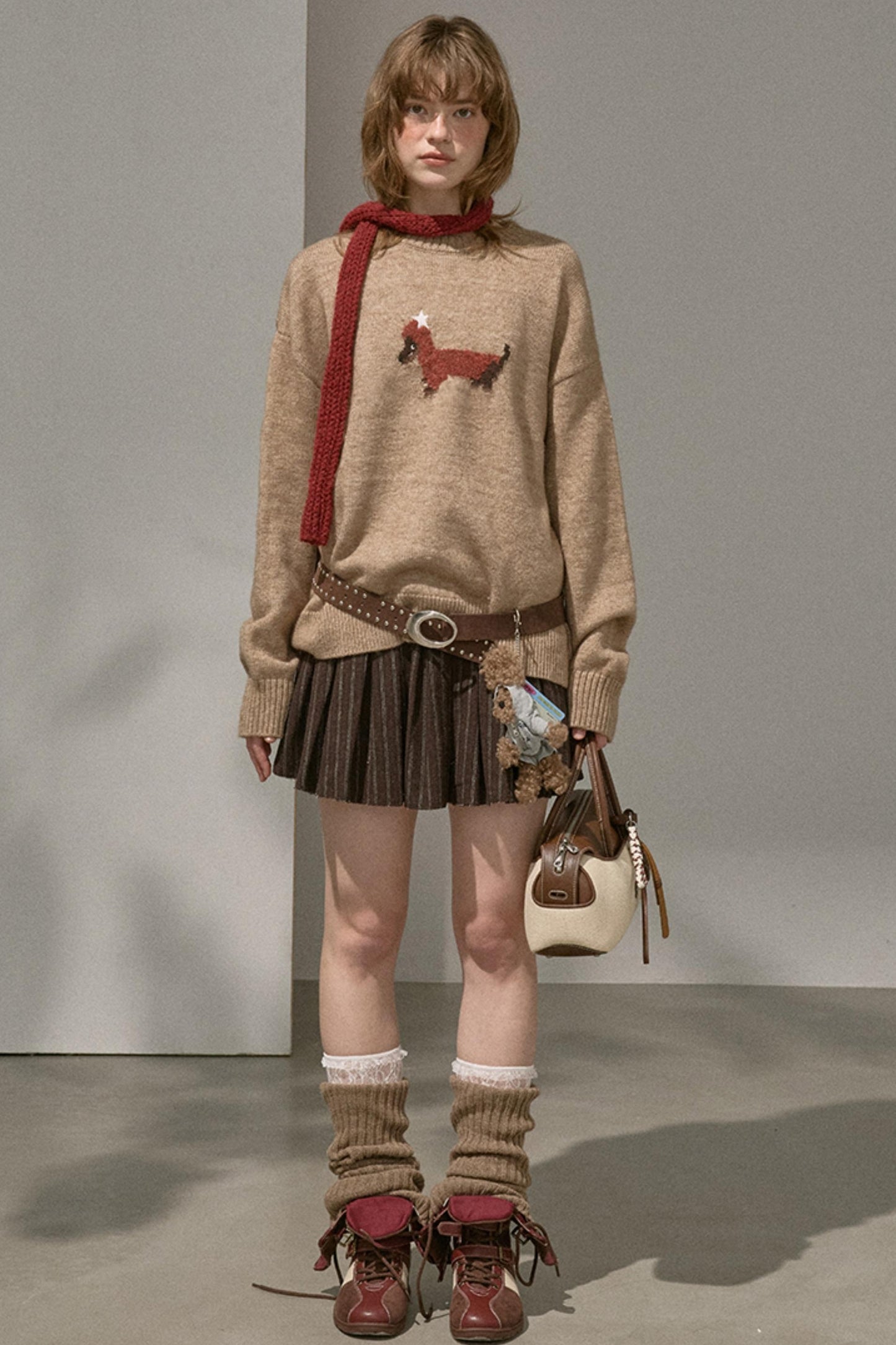 Holiday Dachshund Sweater Top