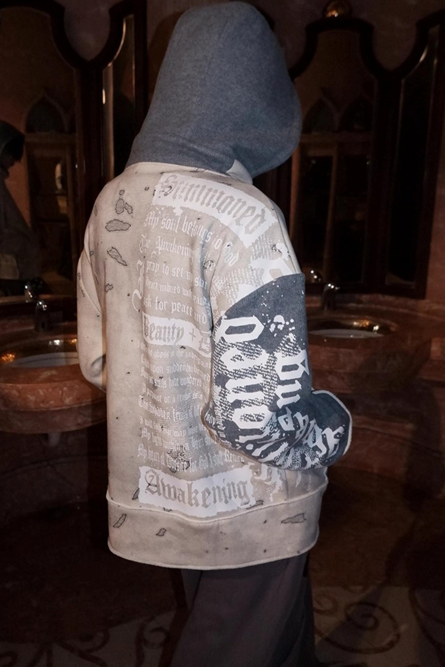 Multi-Waisted Polka Dot Wide-Leg Pants