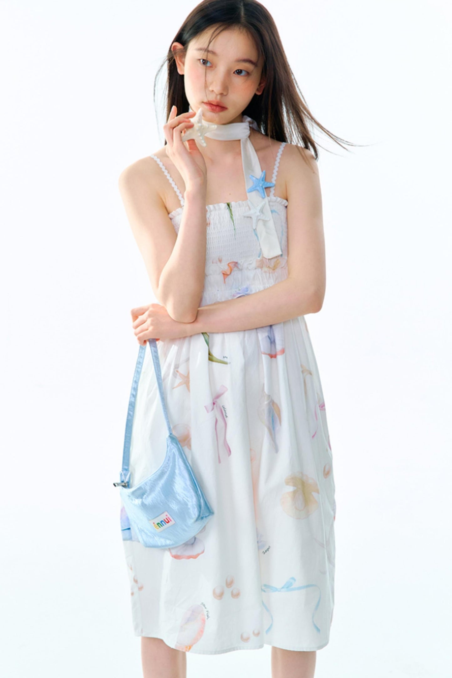 Chic Sea Bustier Skirt