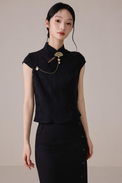 Summer Chic Chinese Style Blouse