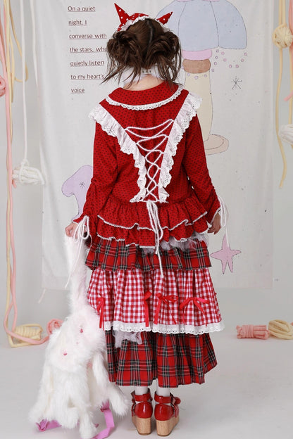 Christmas Girl Fleece Top