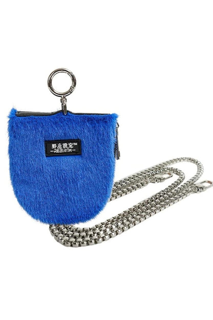 Plush Chain Coin Purse
