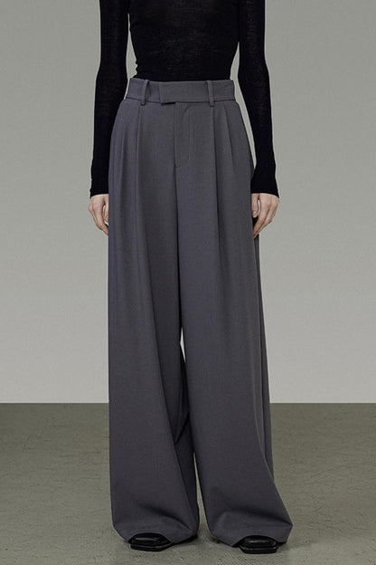 High-Waisted Wide-Leg Pants