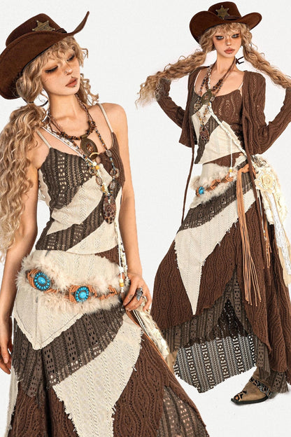 Milky Cool Art Skirt Set-Up