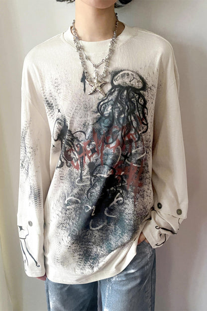 Tidal Gravity Peplum Tee