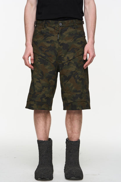 Summer Camo Biker Shorts
