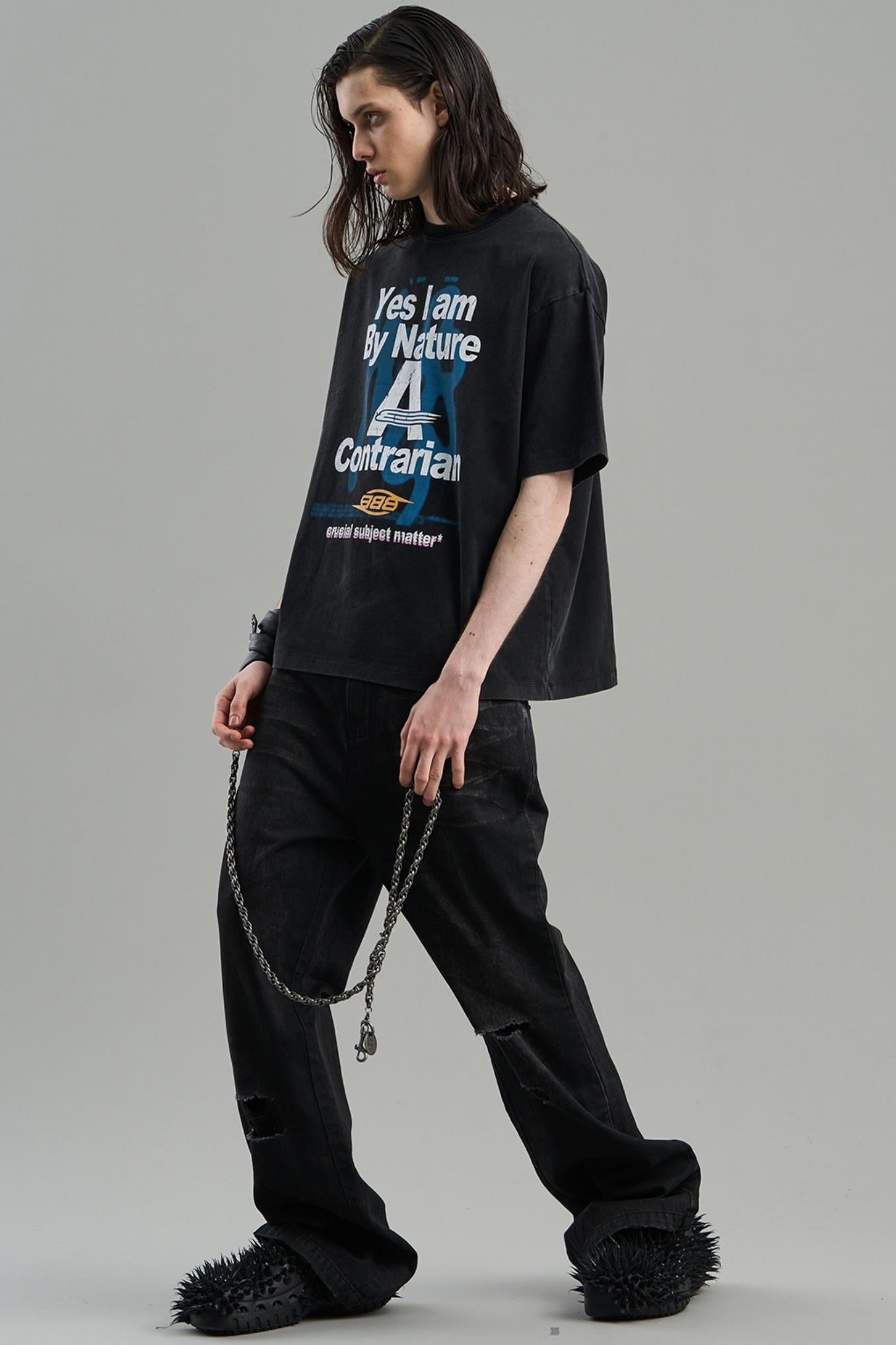 Short-Sleeved Cotton T-Shirt