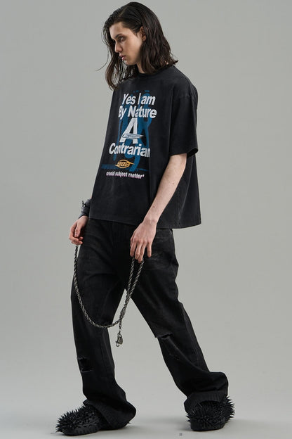 Short-Sleeved Cotton T-Shirt