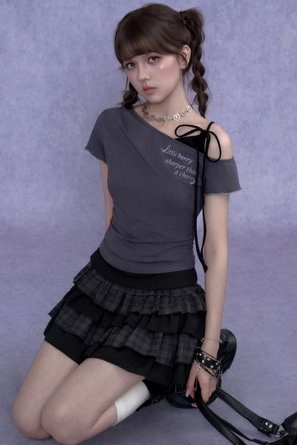 Pure Desire One-Shoulder T-Shirt