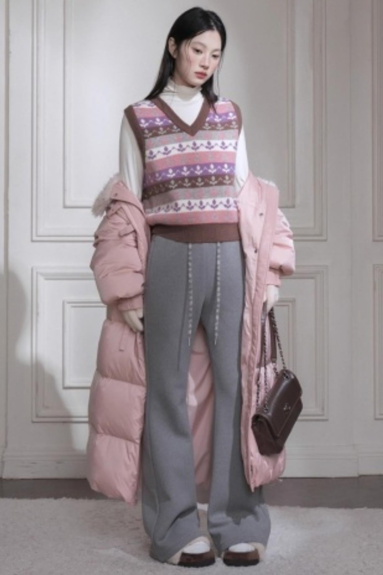 Winter Tulip Wool Vest