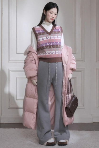 Winter Tulip Wool Vest