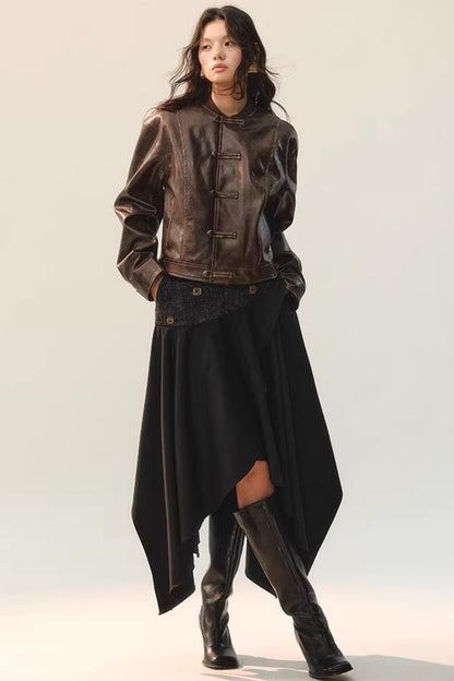 Beaded Retro V-Neck Vest Set-Up