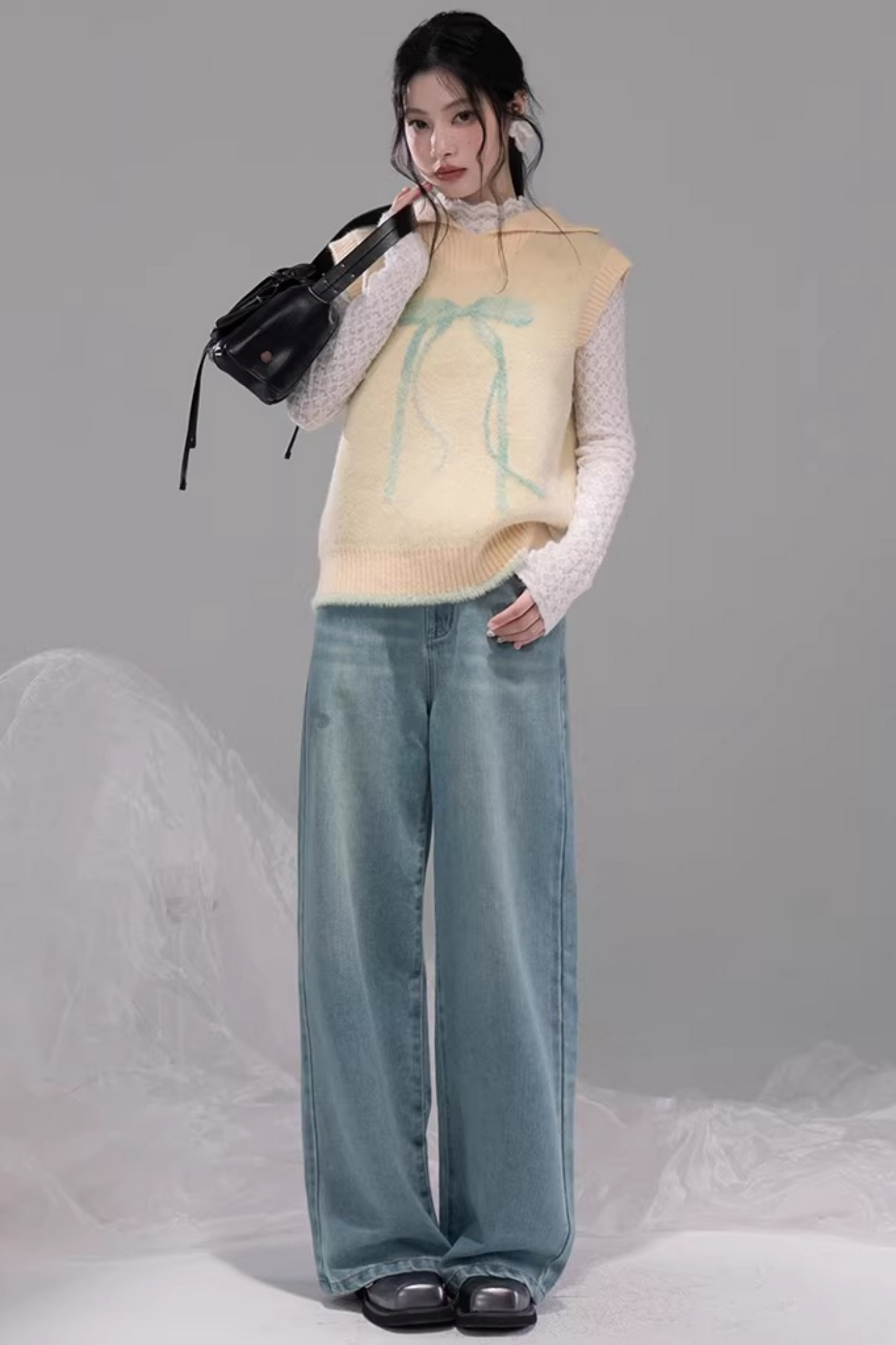 Bright Spring Day Jacquard Vest