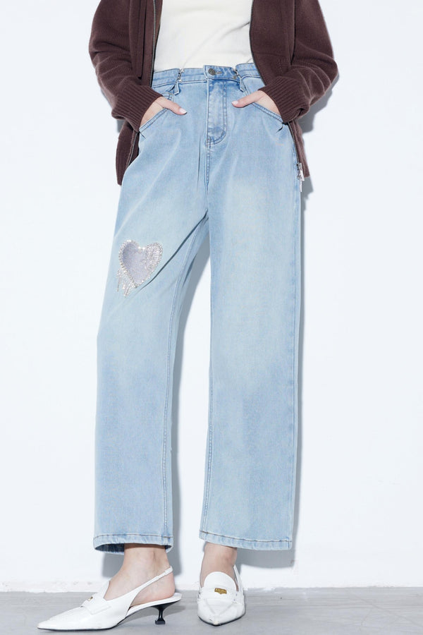 Eco-Friendly Fleece-Lined Jeans