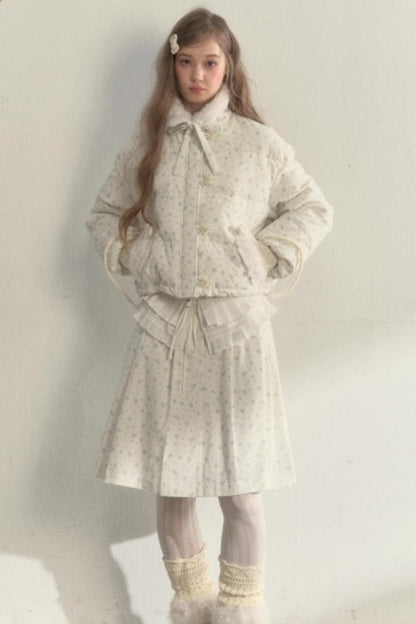 Whisper of Frostbite Corduroy Jacket Set-Up