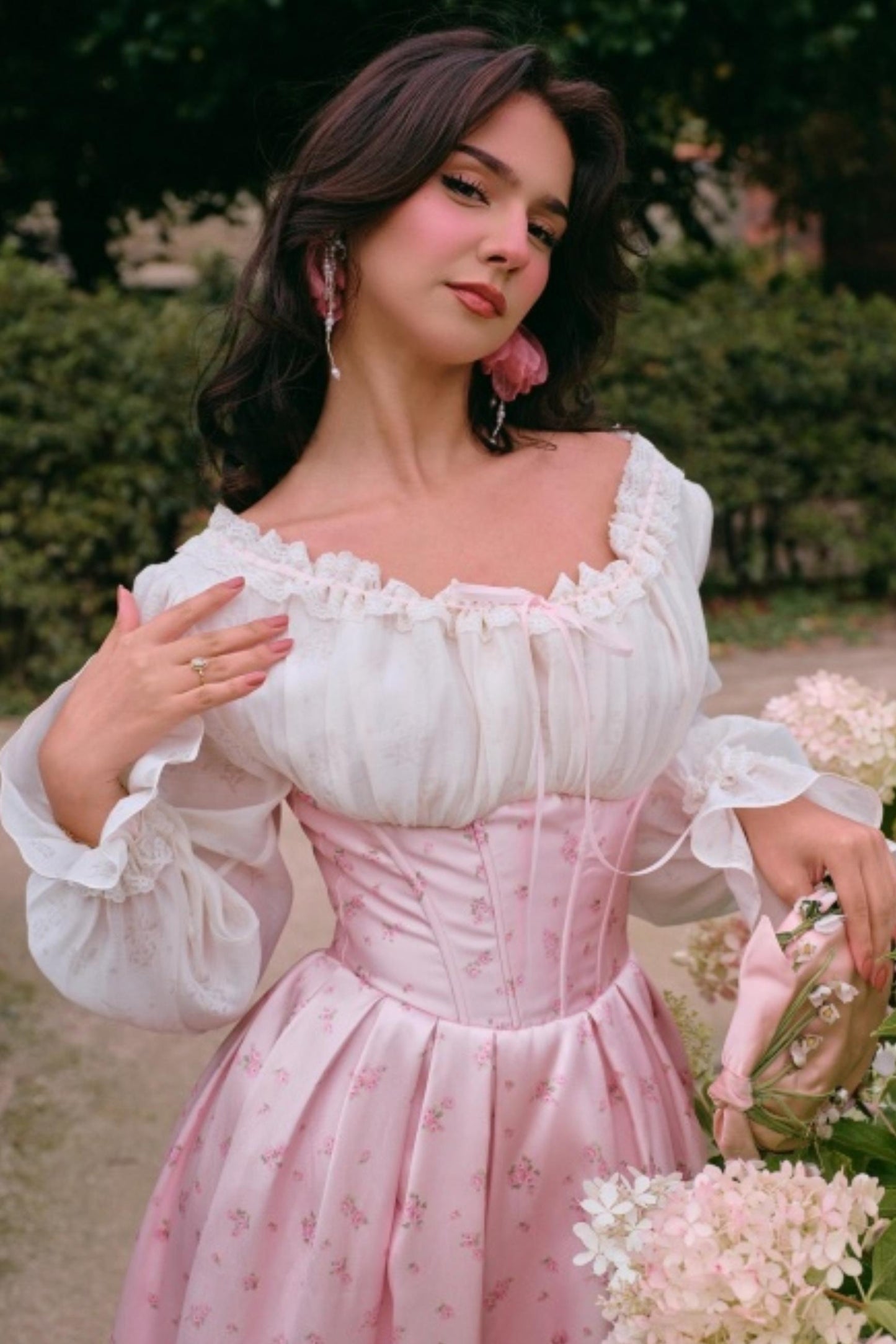 Lace Rose Symphony Dress